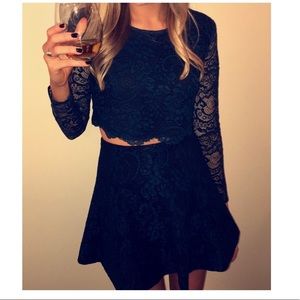 Lovers + Friends Lace Two Piece Set